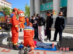<b>耐心解答群众征询的日常平安现患排查、家庭防</b>